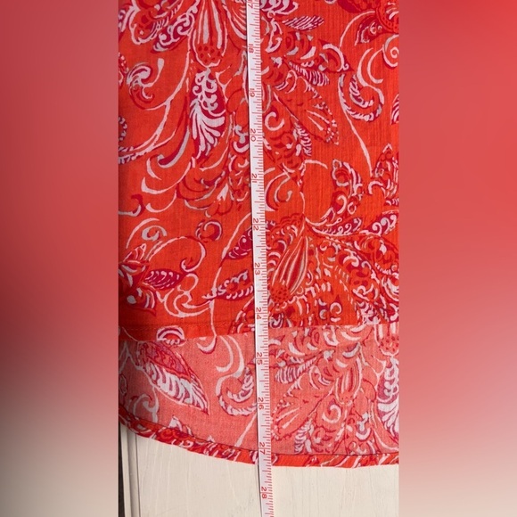 Carve Designs Dylan Gauze Printed Long Sleeve Top, Small - Picture 7 of 7